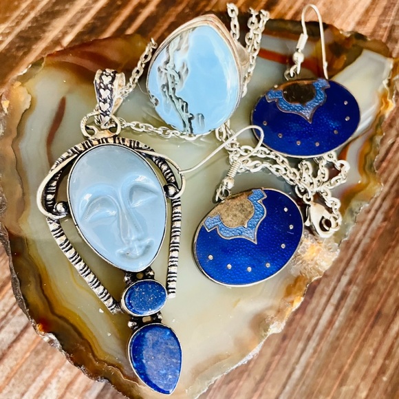 WAVE Beautiful SkyBlue 2pc Work Out Lycra Stretch Criss Cross Tank & Leggings XL - Picture 8 of 15